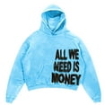 thumbnail image 1 of sususu Girls Graphic Hoodies Oversized Preppy Clothes Cute Graphic Print Cropped Sweatshirt Children Fall Winter Hoodie for Boys or Girls, 1 of 2