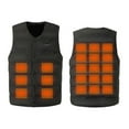 thumbnail image 1 of sususu Heated Vest for Men,Smart Heated V Neck Vest Advanced Temperature Control Unisex Winter Wear Lightweight Insulation Technology Outdoor Indoor Use - Black, 1 of 6