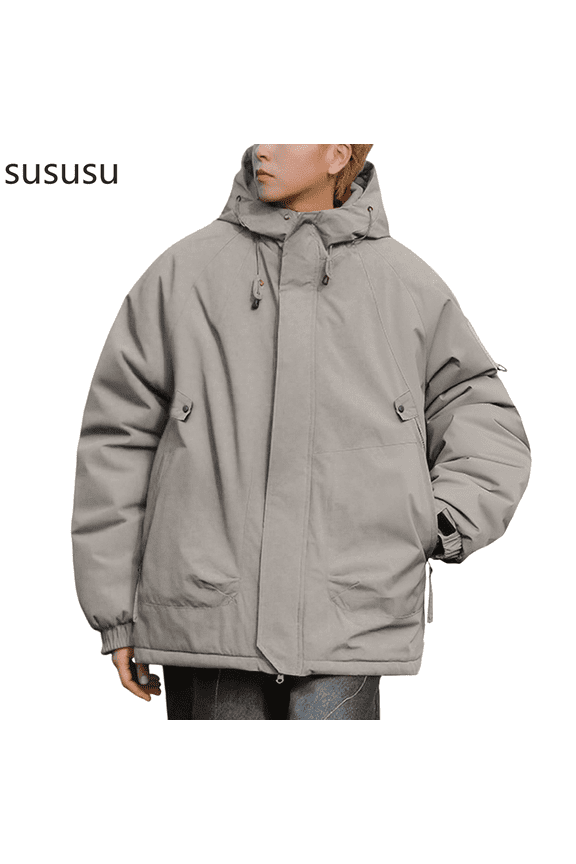 Men Lightweight Jacket For ,Casual Jackets Outdoor Windproof Jacket For All Weather Comfort Ideal For Hiking Camping Everyday Adventures,Khaki,L