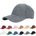 thumbnail image 1 of sususu Men'S Hats Classic Structured Trucker Hat Adjustable Snapback Baseball Cap Six Panel Design Blue, 1 of 3