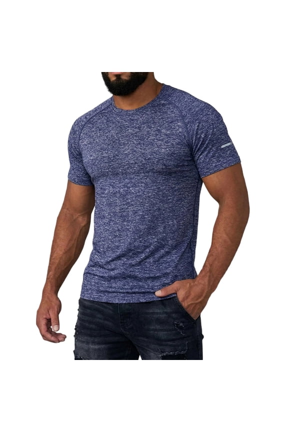 Men Tshirts V Neck , Men's Undershirts , High Performance Reflective Men's T-Shirt for Outdoor Sports and Casual Everyday Wear