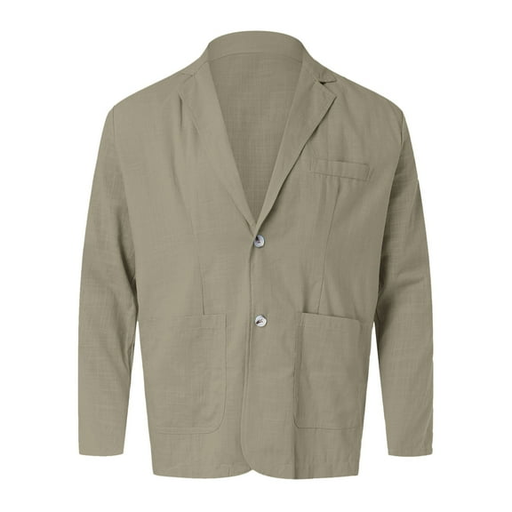 sususu Men's Blazer,Mens Dress Jackets,Contemporary Tailored for Modern Business Casual Style With Notch Lapel and Functional Pockets