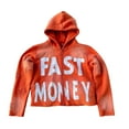 thumbnail image 1 of sususu Men's Hoodies 5Xl Fall Winter Fashionable Letter Printing Loose Large Size Hooded Sweatshirt,Orange,XXXL, 1 of 2