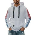 thumbnail image 1 of sususu Men's Hoodies Pullover 2Xl Hoodies And Sweatshirts For Comfort And Style For Casual Outings And Active,White,XXXXL, 1 of 6