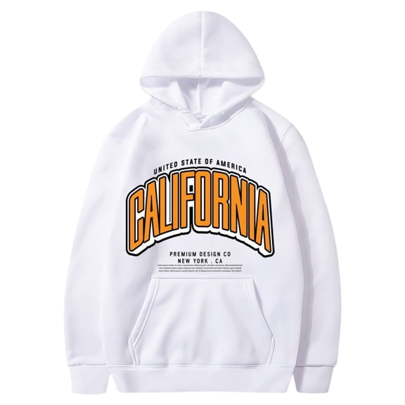 sususu Men's Hoodies Zip Up Stylish Hoodies And Sweatshirts For Comfortable Everyday Wear For Casual Outings And Active,White,XXXL