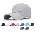 thumbnail image 1 of sususu Mens Cap Avisilla Unstructured Mesh Baseball Cap for Sports Running Outdoor Summer Sun Lightweight Breathable Quick Drying Fabric Beige, 1 of 3