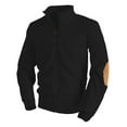 thumbnail image 1 of sususu Mens Jackets Casual Stylish ,StCollar Zipper Jacket Casual Design Outerwear,Black,XXL, 1 of 5