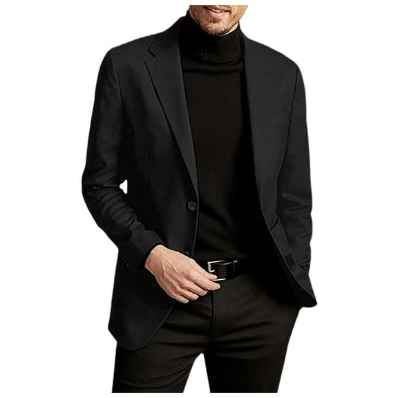 sususu Mens Sweater Blazer Casual Stylish,2 Piece Suit for Men,Modern Business Casual Suit Jacket Solid Color Wear Versatile Everyday formal Attire Comfort Fit