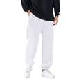 thumbnail image 1 of sususu Mens Sweatpants With Pockets,Men's Elastic Joggers Soft Warm Winter Trousers Relaxed Fit Outdoor Sports Comfortable Casual Pants,White,XXL, 1 of 4
