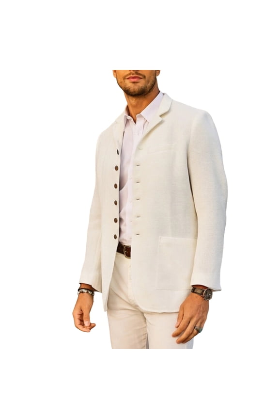 Mens Travel Blazer ,Men's Suits Regular Fit,Contemporary Tailored Lightweight Stretch Fabric Business Casual Wedding Event Daily Wear Versatile Smart Outerwear