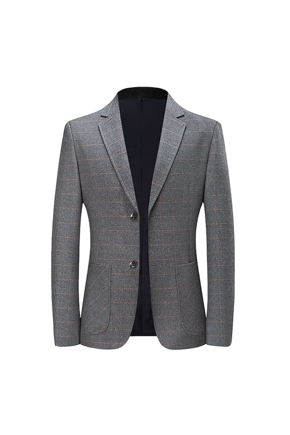 Purple Blazer Men,Casual Suits for Men,Autumn Business Casual Suit Jacket High End Upper Garment for Style