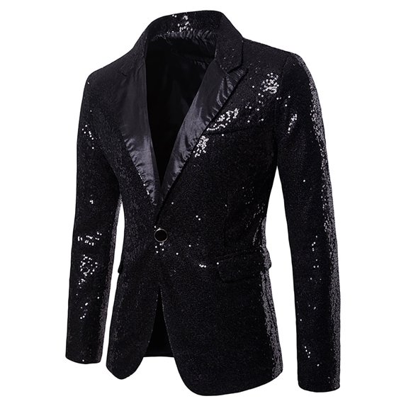 sususu Red Blazer Men,Casual Jacket for Men,Holiday Christmas 3D Printed Suit Jacket Top for Festive Seasonal Celebrations and