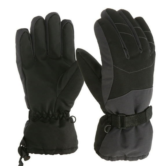 sususu Ski Mittens Women,Winter Ski Gloves Waterproof Warm Kids Gloves Full Finger Gloves Sports Cycling