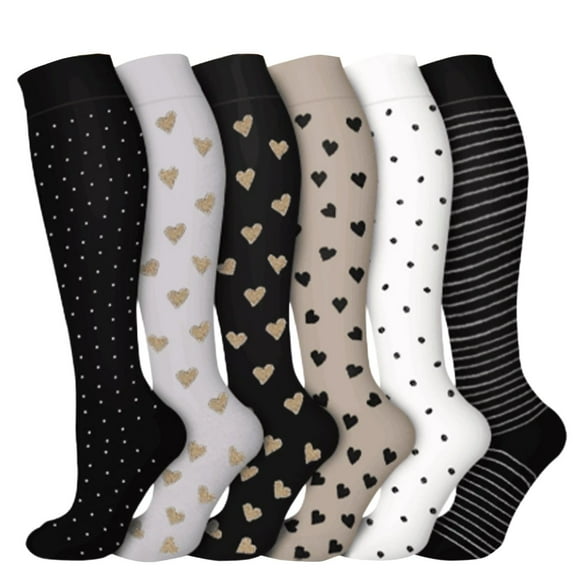 sususu Socks for Knee High Boots,Compression Calf Socks for High Elasticity Sport Stockings Wicking Support Leg Wear Enhanced Performance And Comfort All Day Wear
