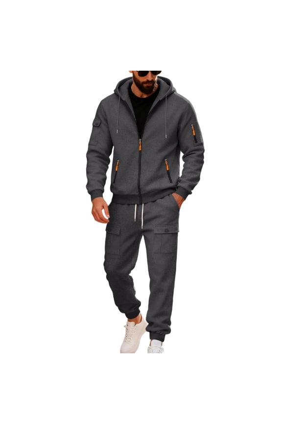 Suit for Men Classic Fit,Contemporary Two Piece Suit Set formal Wedding Event Attire with Matching Trousers for Men - Light Gray