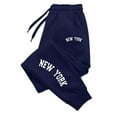 thumbnail image 1 of sususu Sweatpants For Men Baggy,Men's Casual Stretch Trousers Lightweight Soft Fabric Comfortable Daily Wear Outdoor Activities Pants With Pockets,Navy,M, 1 of 2