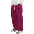 thumbnail image 1 of sususu Sweatpants Men Pack,Men's Corduroy Casual Trousers Relaxed Fit Comfortable Soft Textured Fabric Pants For Everyday Wear Business Style,Red,XL, 1 of 7