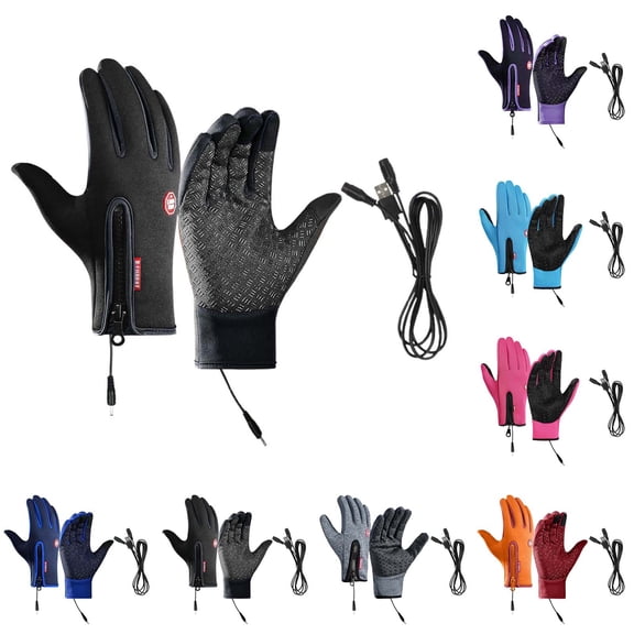 sususu Warm Snow Gloves For Women Men Winter Running Gloves Ski Glove Cold Weather Gear for Running Skiing Blue