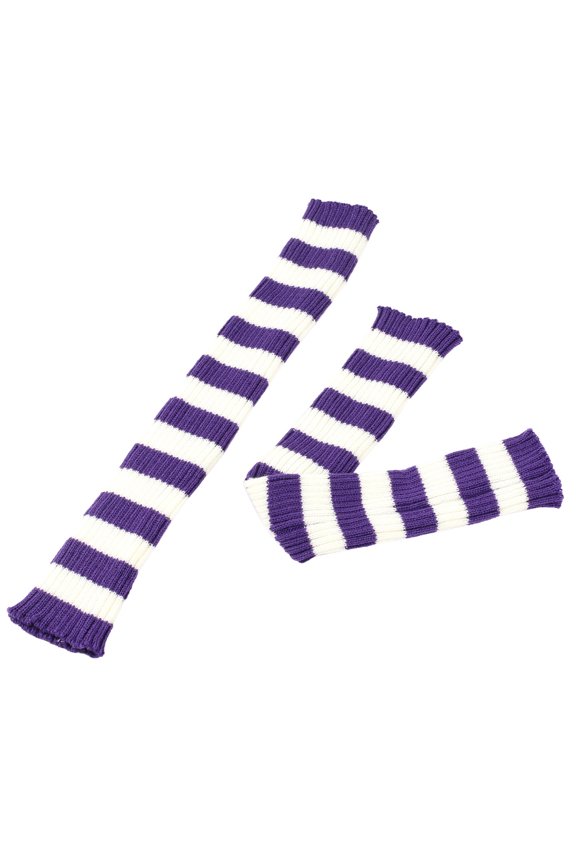 Wide Calf Knee High Socks,Winter And Autumn Warm Socks Loose Fashionable Retro Knitted Leg Warmers for Girls