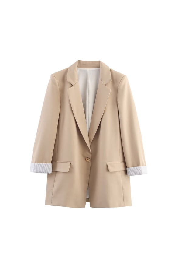 Womens Blazers Dressy Casual,Red Coat Women,Casual Fitted Jacket Tailored Comfort and Daily Outings with Modern Versatile Design - White