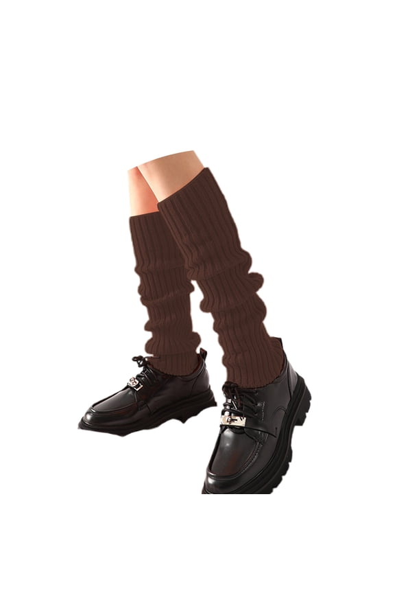 Womens Christmas Socks,Knitted Over The Knee Socks With Metal Winter Warm Stockings Leg Warmers for Cold Weather Fashion Comfort