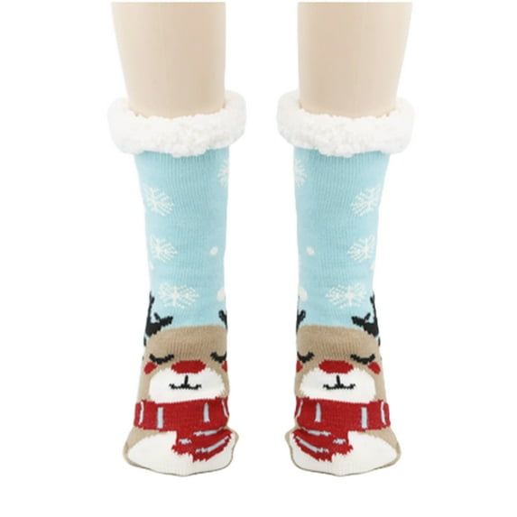 sususu Wool Knee High Socks for Women,Extra Long Cozy Stockings for Soft Thermal Lined Floor Socks Warm Sleeping Boot Socks for Winter Indoor And Outdoor Use