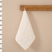 suxuMhao 6 Pcs 100% Cotton Gauze Washcloth Set, White Soft Breathable Bathroom Towels, Reusable Facial Cleaning Square Cloths, 12 12 In, Multi-Purpose Cloths for Shower & Household Daily Use