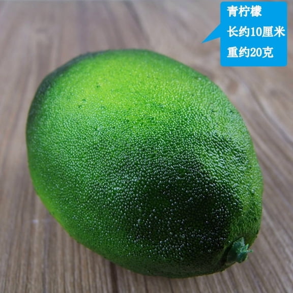 suxuMhao Artificial Fruits, Artificial Lemon, 6 Pcs Green Fake Fruits Faux Fruit Simulation Fruit,4IN Decorative Fruit & Vegetables for Home Decor Holiday Display Photography Props