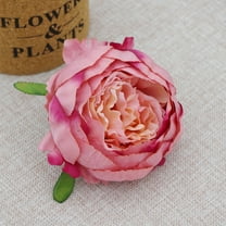 suxuMhao Artificial Peonies-15 Pcs Dark Pink Fake Peonies,3.54×3.54IN Artificial Flowers for Decoration(Without Roots and Stems),Peonies Artificial Flowers,Fake Flowers for Home Decor