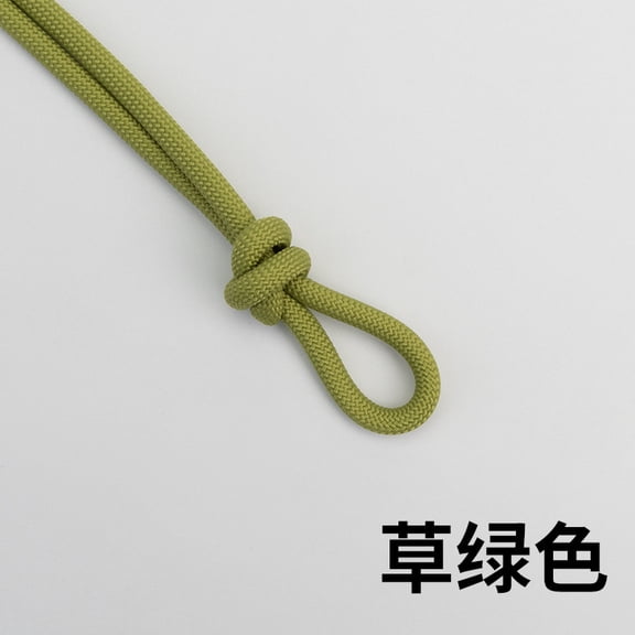suxuMhao Craft Braided Rope, 1 Roll 10.9 Yards Yellow Green core-spun braided rope, 8mm Polyester DIY Braided Cord, Braided Cord for Wall Hanging & Decor, Polyester Decor Rope for DIY Crafts