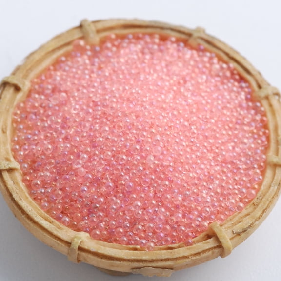 suxuMhao Dark Pink Nail Bubble Beads, 0.6-0.8MM 100g 3D Nail Decoration, Nails Art Stuff, Nails Art Accessories, Nail Charms, Mini Ornament Beads for DIY Nail Design Craft Decoration Supplies