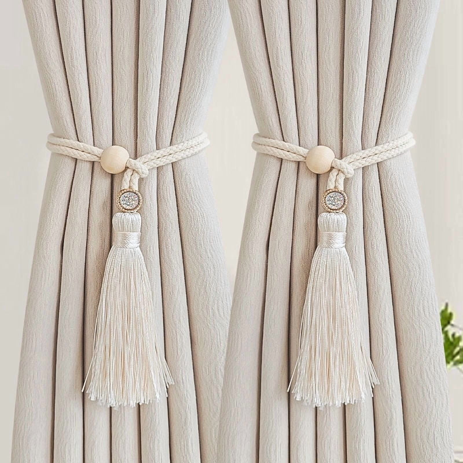 White Curtain Tie Backsnull