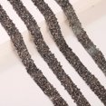 thumbnail image 1 of suxuMhao Decoration Rhinestone Ribbon, Self Adhesive Rhinestone Tape Rhinestone Trim, Crystal Rhinestone Ribbon Bling Rhinestone Ribbon Crystal Trim Ribbon, Dark Gray, 0.59*393.7in, 1 Pack, 1 of 4