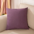 thumbnail image 1 of suxuMhao Decorative Pillow Covers 2 Pack,18×18in Purple Square Cushion Covers,Soft Throw Pillow Covers for Couch,Decorative Throw Pillows Covers Suitable for Living Room Bedroom Sofa Decor, 1 of 1
