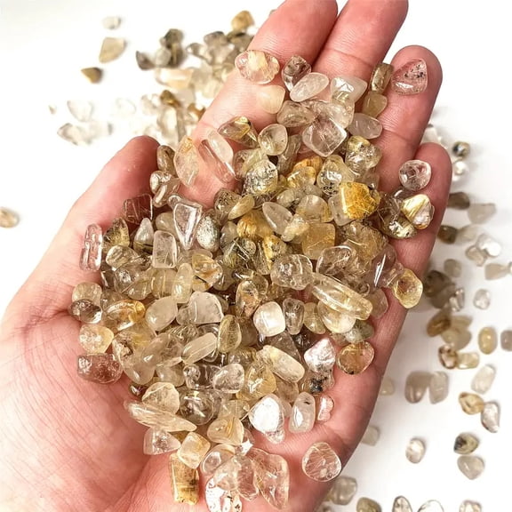 suxuMhao Multi Color Crushed Stones, 5-7mm Natural Small Decorative Rocks, Mini Rocks for Crafts, Gravel for Landscaping, Aquarium Gravel & Aquarium Rocks, 100g Decorative Stone, Style 30