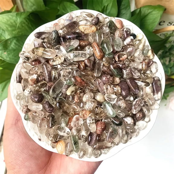 suxuMhao Multi Color Crushed Stones, 7-9mm Natural Small Decorative Rocks, Mini Rocks for Crafts, Gravel for Landscaping, Aquarium Gravel & Aquarium Rocks, 100g Decorative Stone, Style 24