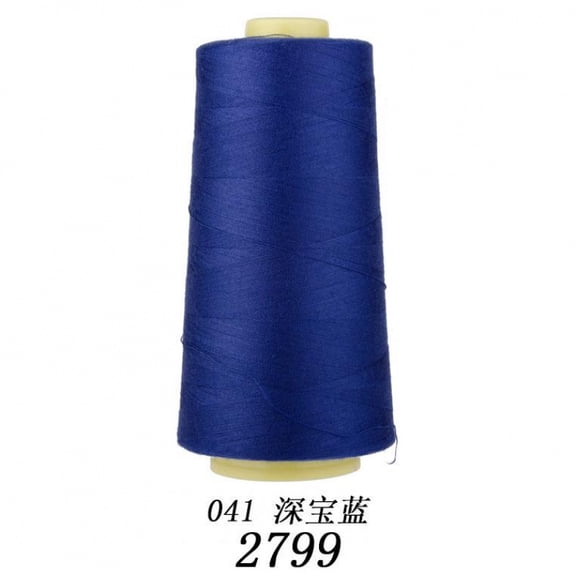 suxuMhao Polyester Sewing Thread, 3000 Yards/2742 Meters Dark Blue, Smooth & Durable 2-Ply All-purpose Sewing Thread for Hand Sewn and Machine Sewn, Household Sewing Thread for Daily Use