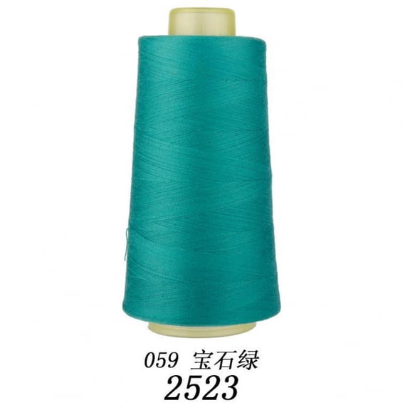suxuMhao Polyester Sewing Thread, 3000 Yards/2742 Meters Dark Cyan, Smooth & Durable 2-Ply All-purpose Sewing Thread for Hand Sewn and Machine Sewn, Household Sewing Thread for Daily Use