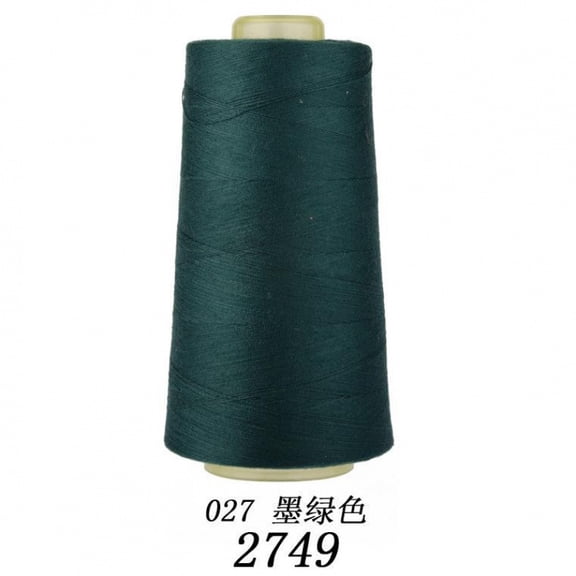 suxuMhao Polyester Sewing Thread, 3000 Yards/2742 Meters Dark Green, Smooth & Durable 2-Ply All-purpose Sewing Thread for Hand Sewn and Machine Sewn, Household Sewing Thread for Daily Use