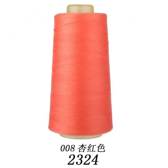 suxuMhao Polyester Sewing Thread, 3000 Yards/2742 Meters Orange Red, Smooth & Durable 2-Ply All-purpose Sewing Thread for Hand Sewn and Machine Sewn, Household Sewing Thread for Daily Use
