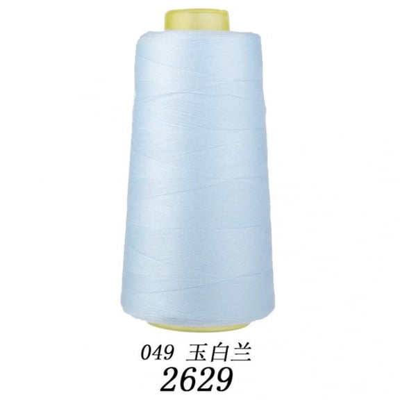 suxuMhao Polyester Sewing Thread, 3000 Yards/2742 Meters Pale Blue, Smooth & Durable 2-Ply All-purpose Sewing Thread for Hand Sewn and Machine Sewn, Household Sewing Thread for Daily Use