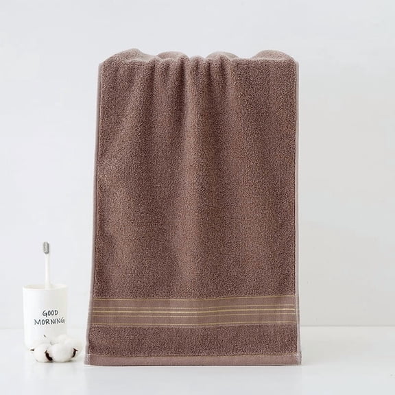 suxuMhao Pure Cotton Silk satin Towel-Ultra Soft Body Towel &Home Washcloth,Gift towel,Ideal for Washing Face&Taking a Shower,No pilling& shrinkage,Absorbent Cotton Towel for Daily Use,coffee