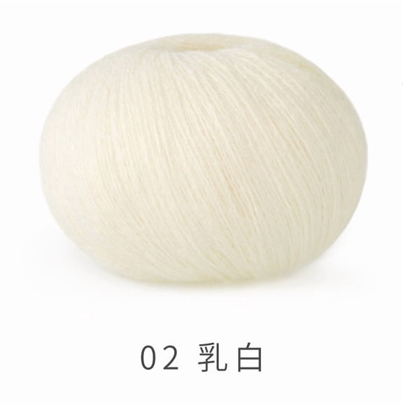 suxuMhao Sheep Camel Wool Blend Yarn,Soft Yarn, Thin Yarn for Crochet &Knitting,Ultra-Soft Wool Blend for Doll Clothes,Scarves, Plush Toys,Suitable for numerous weaving activities,light beige