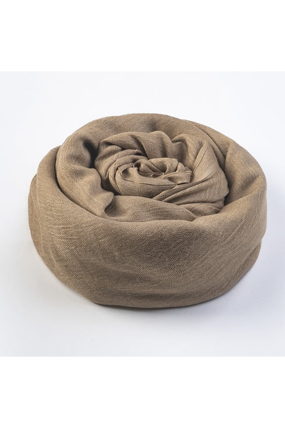 Sheer Scarf ,Gauze Scarf, Lightweight Summer Scarf, Long Shawl, Travel Sunscreen Sheer Neck Scarf, Breathable Comfortable, 39.3476.77in, Beige Brown, 1 Piece