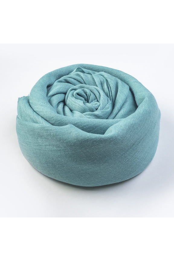 Sheer Scarf ,Gauze Scarf, Lightweight Summer Scarf, Long Shawl, Travel Sunscreen Sheer Neck Scarf, Breathable Comfortable, 39.3476.77in, Cyan, 1 Piece