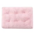 thumbnail image 1 of suxuMhao Soft Pet Bed Liners - 1 Piece Light Pink Fluffy Pet Pad, Pet Mattress, Winter Warm Sleeping Pad, 43.31×29.53 IN Dog Pads Cat Pads, Soft Dog Bed Cat Bed for Dogs & Cats’ Cozy Rest, 1 of 2