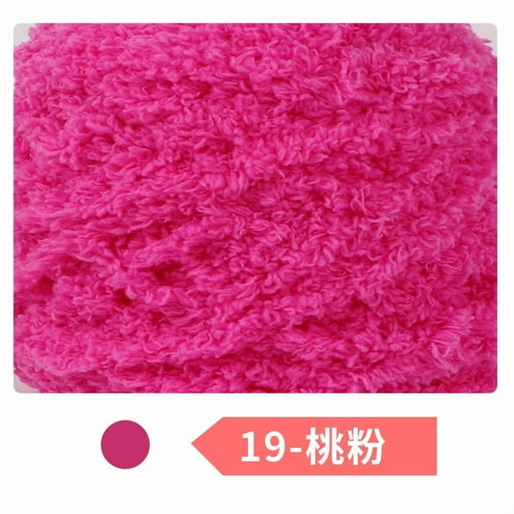 suxuMhao Soft Thin Yarn,Coral Velvet - 100g1 Roll,Polyester,Weave ideal for Hats,Scarves & Blankets,Soft,Breathable & Warm,Easy to learn for beginners,suitable for autumn and winterdark pink