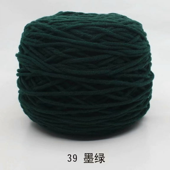 suxuMhao Specialized Milk Cotton Thread for Tufting Gun, 8 Ply Acrylic Yarn - Yarn Crochet, Milk Cotton Yarn for Carpets, Blankets & Crafts - 100% Acrylic, Fade-Resistant,soft.dark green