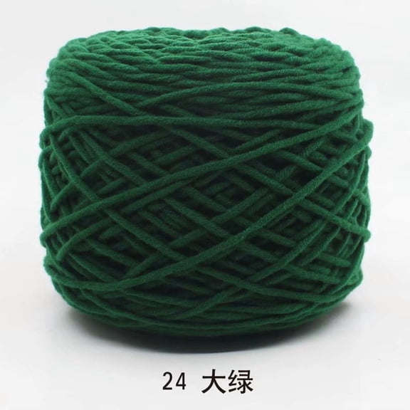 suxuMhao Specialized Milk Cotton Thread for Tufting Gun, 8 Ply Acrylic Yarn - Yarn Crochet, Milk Cotton Yarn for Carpets, Blankets & Crafts - 100% Acrylic, Fade-Resistant,soft. green