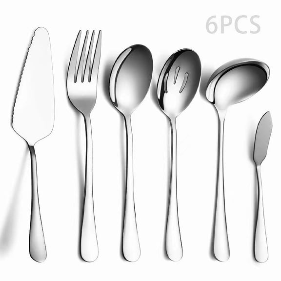 suxuMhao Tableware Sets, 12-Piece Durable Stainless Steel Silverware Set, Elegant Kitchen Dinnerware Set, Cutlery Set of 2, Classic Flatware Set, Silvery, One Size - Ideal for Daily Dining